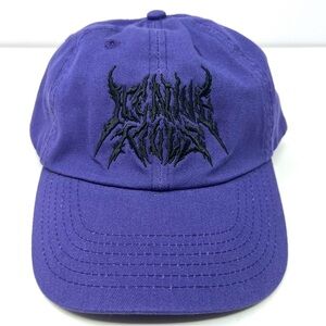 Ice Nine Kills Baseball Cap Strapback Hat Purple Black Embroidered Logo Metal